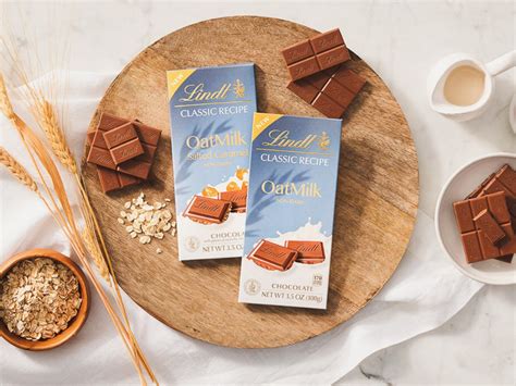 Lindt Brings Its Creamy Vegan Oat Milk Chocolate To the U.S.