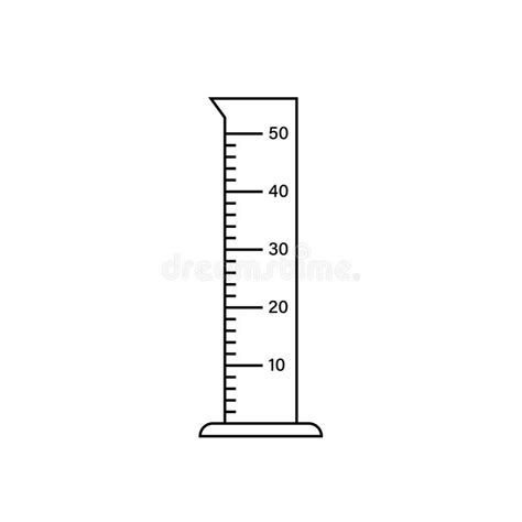 Graduated Measuring Cylinder Clear Liquid Stock Illustrations – 7 ...