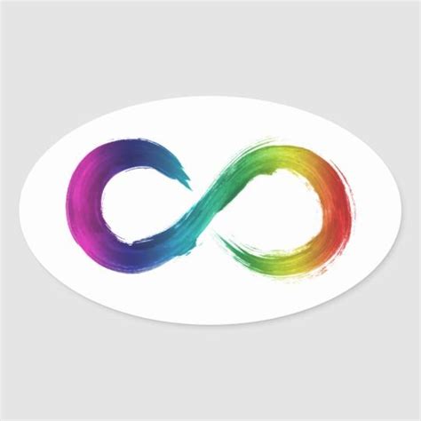 Neurodiversity sticker | Zazzle.com in 2021 | Rainbow tattoos, Tattoo ...