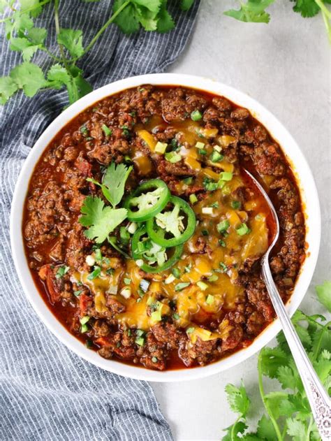 Best Texas Style Chili Recipe (No Beans) - Taste And See