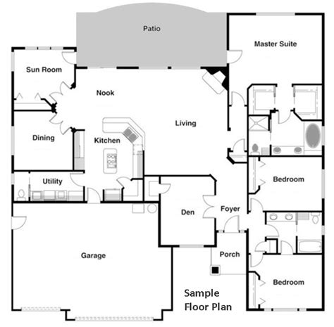 Home Floor Plans | House Floor Plans | Floor Plan Software | Floor Plan ...