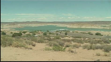 Elephant Butte Lake water levels unusually low