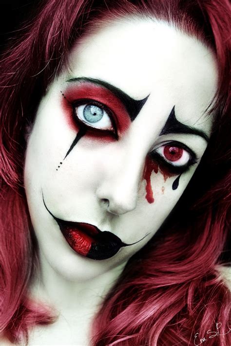 Mad Harlequin by Chuchy5 on deviantART | Halloween makeup scary, Scary ...