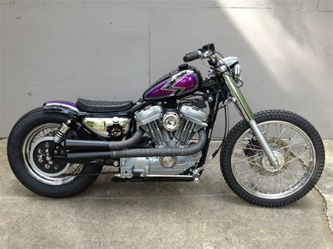 Harley Davidson Sportster Bobber Chopper Low Miles, FREE DELIVERY w ...