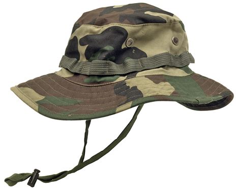 Boonie Hat - Woodland Camo