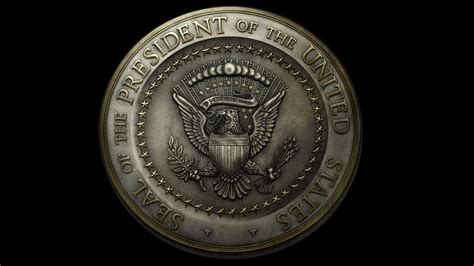 ArtStation - Metallic Seal of the POTUS