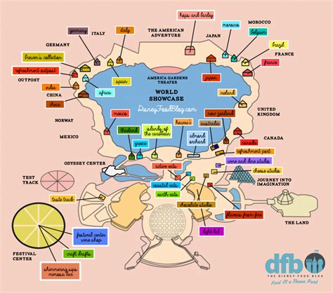 Epcot Park Map Printable - Printable Maps