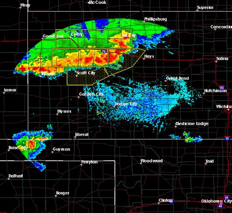 Interactive Hail Maps - Hail Map for Ellis, KS