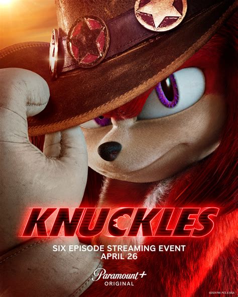 New poster released for the upcoming Knuckles TV show | GoNintendo