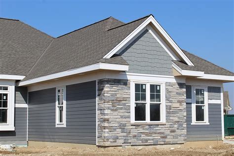 James Hardie Gray Slate Shake Siding installed by BCI Exteriors | House ...