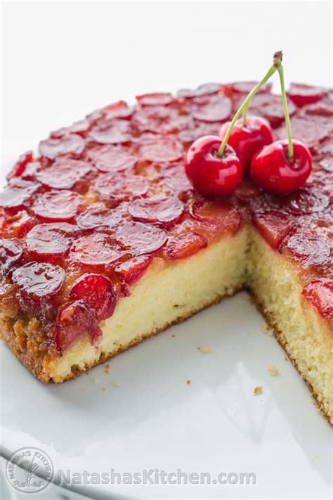 Cherry Upside-Down Cake Recipe, Cherry Cake Recipe