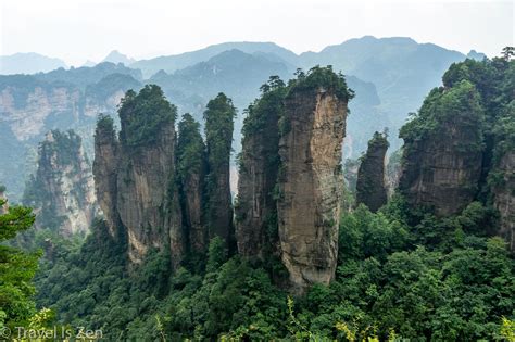 Three Day Hiking Guide and Maps to China's Zhangjiajie 张家界 National ...