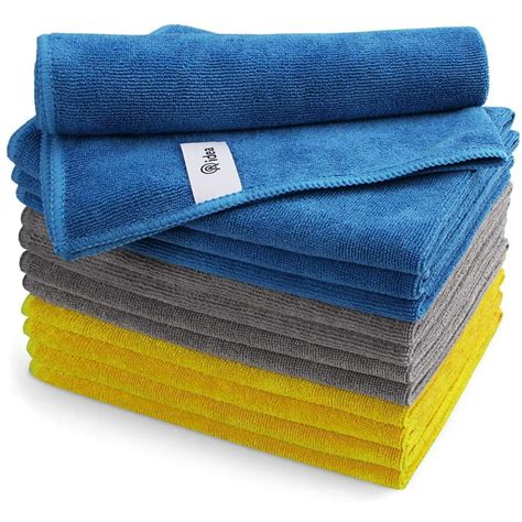 AIDEA Microfiber Cleaning Cloths Softer Highly Absorbent, Lint Free ...