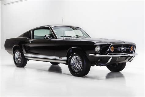 1967 Ford Mustang Fastback Rare Raven Black, S Code 390 Marti