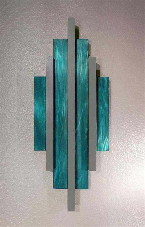 20 Inspirations Teal Metal Wall Art