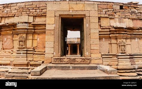 Main Entrance of 64 or Chausath Yogini Temple, Mitaoli, Morena, Madhya ...