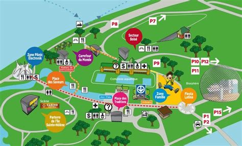 parc jean drapeau map