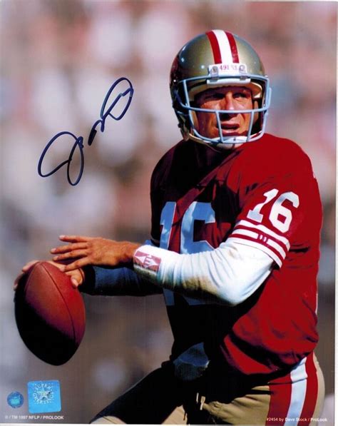 Joe Montana Autographed Signed 8x10 NFL Photo San Francisco 49er's JSA LOA