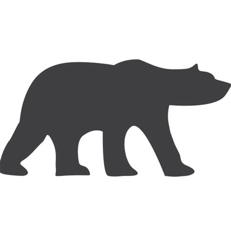 Bear, endangered, polar bear icon