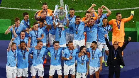 Manchester City on top of Europe after winning Champions League final ...