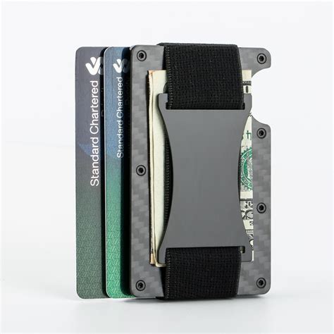 Slim RFID Blocking Minimalist Wallet for Men Thin Front - Etsy