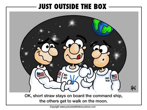 Buzz Aldrin Archives - Just Outside the Box Cartoon