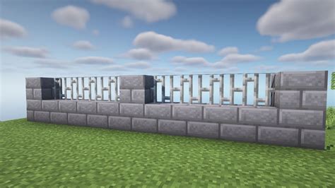 Stone Fence Minecraft