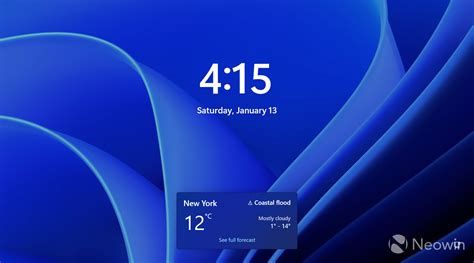 Weather widget Lock Screen confusion? : r/WindowsHelp