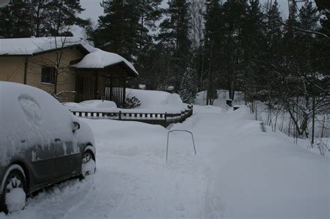 A Scandinavian interlude: March snow storm in Southern Finland