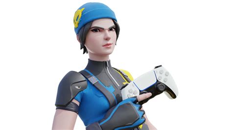 Fornite Blue Team Leader PNG Images Transparent Free Download