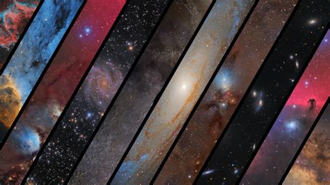 I made a 4k wallpaper consisting of my favorite astronomy images ...