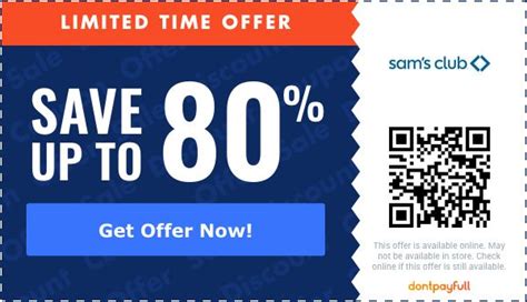 60% Off Sam's Club Coupon, Promo Codes - March 2023