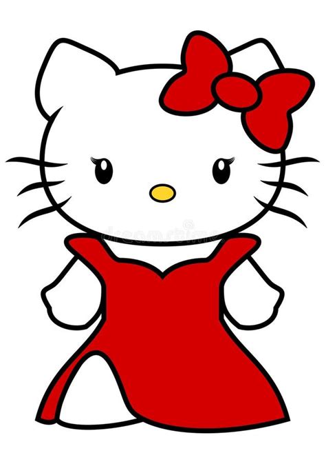 Hello Kitty Red Bow Clipart