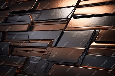 Premium AI Image | Metal Panels wall texture