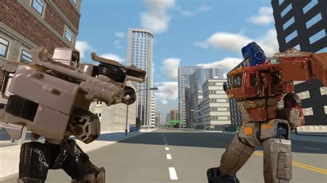 Improving on stop motion fight scenes, here's a quick test with Optimus ...