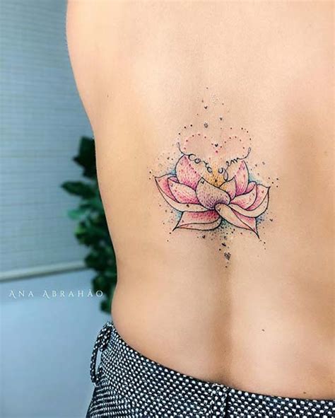 45 Pretty Lotus Flower Tattoo Ideas for Women - Page 4 of 4 - StayGlam