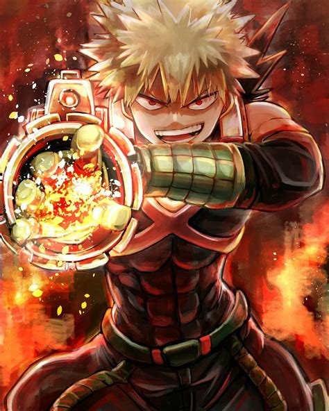 Boku no Hero Academia || Katsuki Bakugou | Personajes de anime, Otaku ...