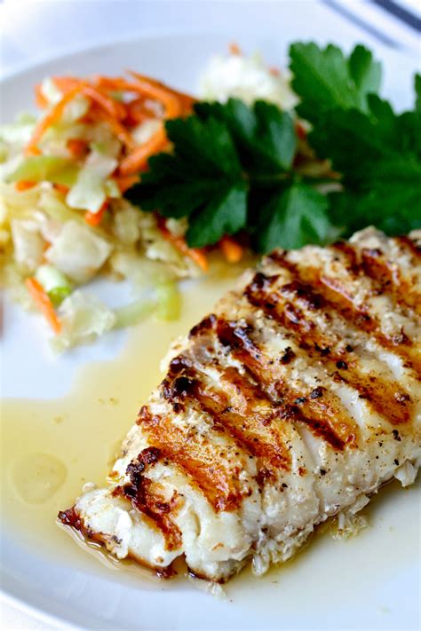 Spicy Grilled Rockfish with Garlic and Basil Butter | Karen's Kitchen ...