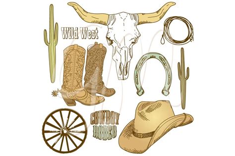 Cowboy clip art Wild West boys | Wild west, Cowboy, Clip art