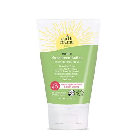 EARTH MAMA BABY – SUNSCREEN LOTION – My Little Children – Children's ...