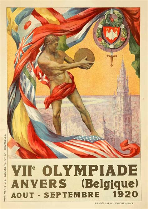 Antwerp 1920; Poster – Architecture of the Games