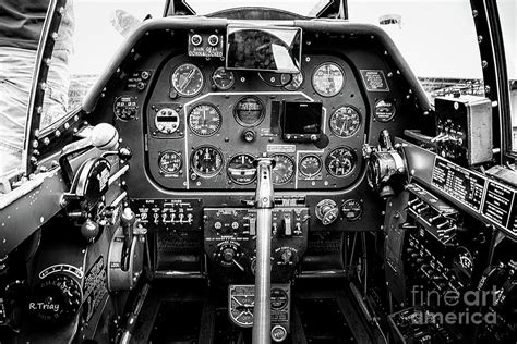 P-51 Mustang Cockpit Photograph by Rene Triay Photography - Fine Art ...