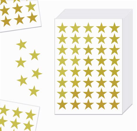 Gold Star Stickers