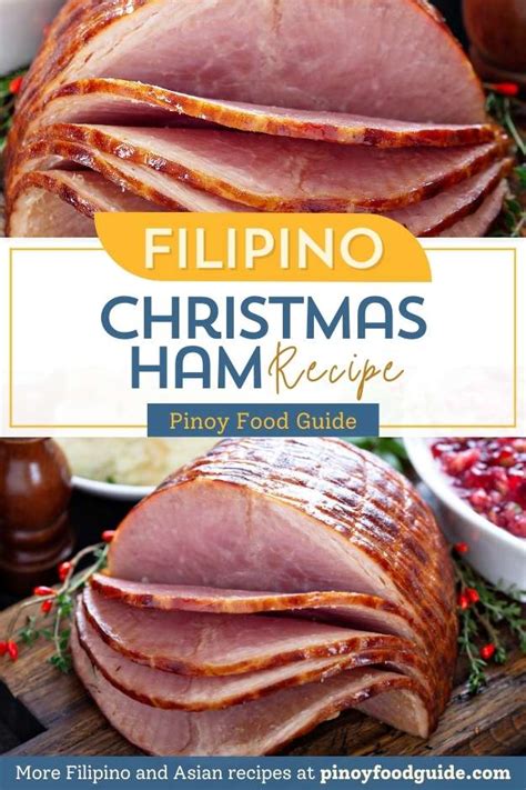 Filipino Christmas Ham Recipe | Pinoy Food Guide