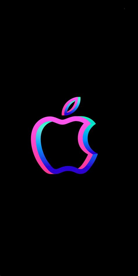 1440x2880 Apple logo, amoled wallpaper | Apple logo wallpaper iphone ...