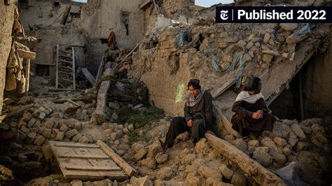 ‘We Have Nothing’: Afghan Quake Survivors Despair Over Recovery - The ...