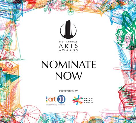 Nominations Open for 31st Annual ARTS Awards