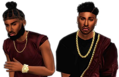 XxBlacksims - Braided Man Bun new mesh:) | Sims hair, Sims 4 hair male ...