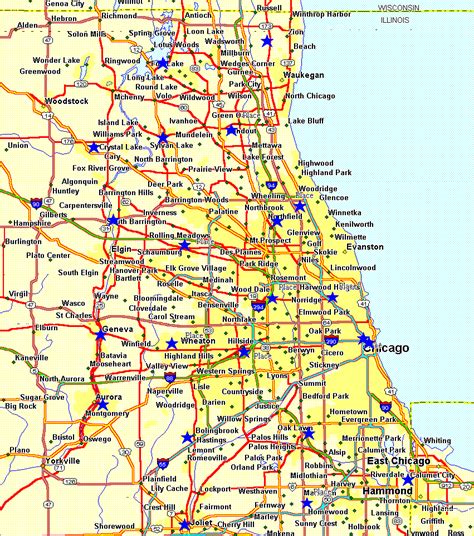 Online Maps: Chicago City map