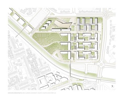 Gallery of BGU University North Campus Master Plan / Chyutin Architects ...